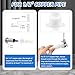 Tub Spout Diverter Repair Kit with Assembly Tool,Four in One Tub Spout Adapter,Bathtub Spout Adapter Kit Fits 1/2'' Copper Pipe,1/2'' IPS and 3/4'' IPS