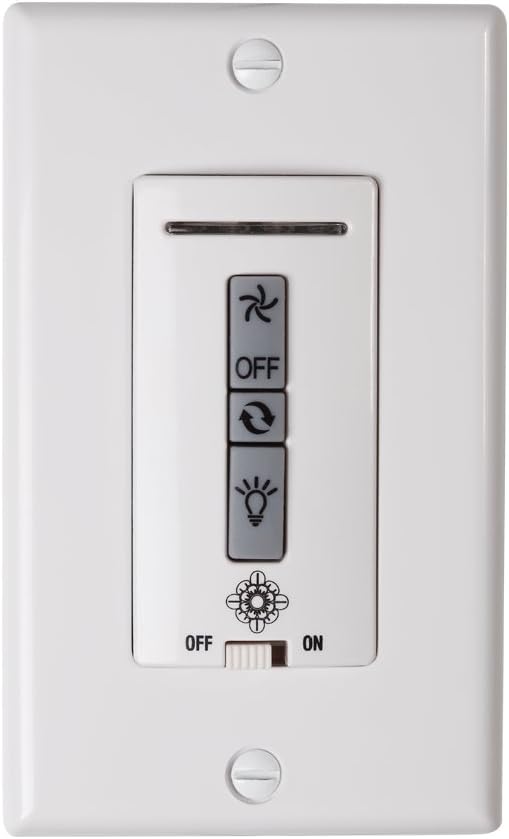 Monte Carlo MCRC3RW Ceiling Fan Hard Wired Remote Wall Control Only