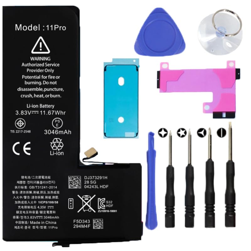 Batterie iPhone 11 Pro de remplacement pour utiliser votre téléphone sans limites