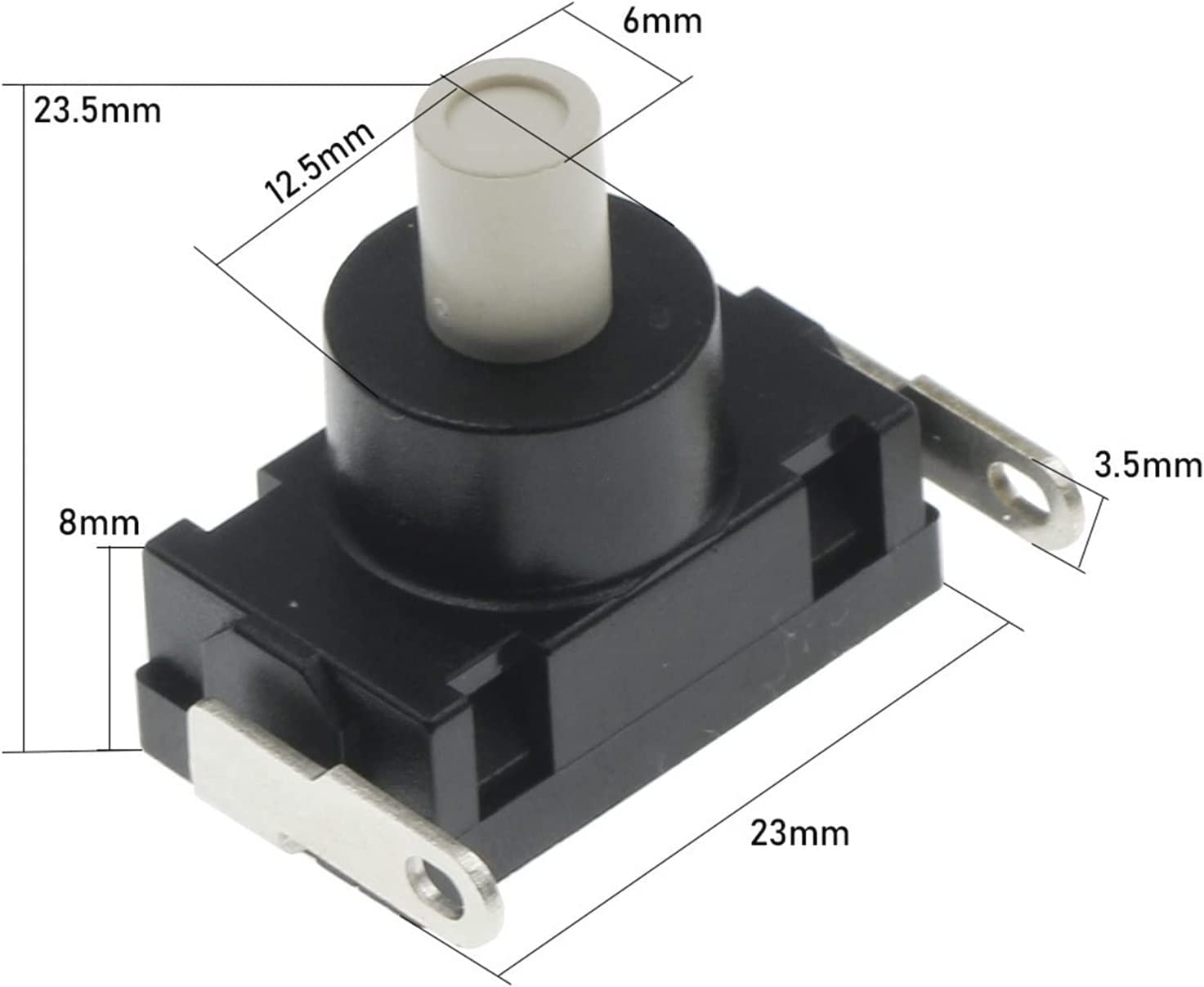 Micro-interrupteur 10 pièces interrupteur for aspirateur 16A125V 8A250V KAN-J4 interrupteurs de fin de course à 2 boutons Interrupteur électrique