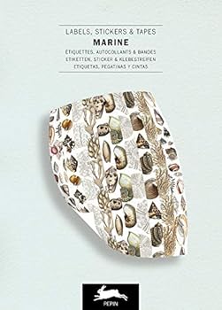 Marine: Label & Sticker Book (Multilingual Edition)