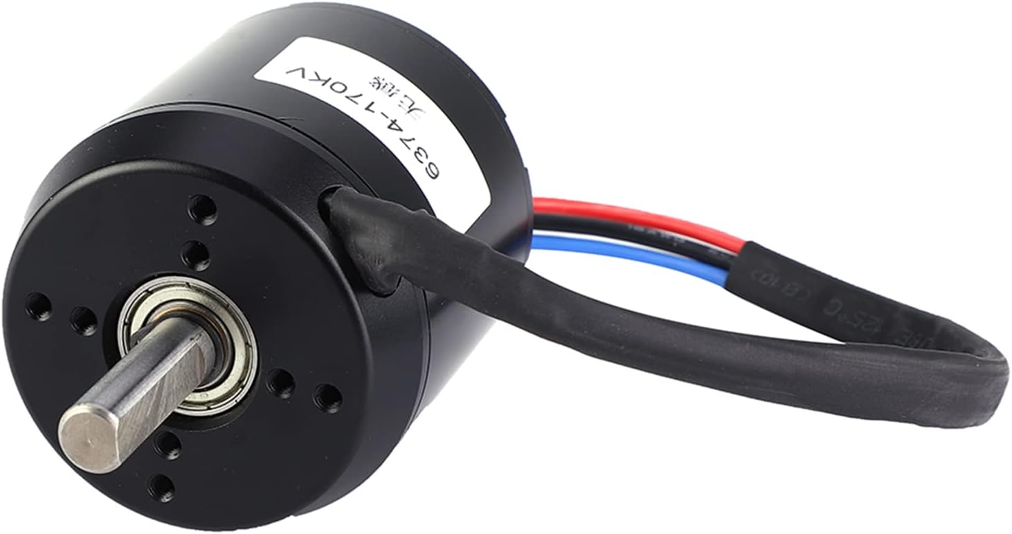 Brushless Motor, 170KV 3000W Electric Motorcycle, Brushless Outrunner Hub, Motor Speed Controller with Electric Balance, Scooter, Electric Electric Skateboard