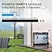 OUKITEL P5000 Pro Solargenerator mit 500W Solarpanel, 5120Wh Powerstation mit 5×4000W AC-Steckdosen (8000W Spitzenleistung), 1800W Schnellladung, Notstromversorgung für Zuhause, Notfall-Backup-Akku