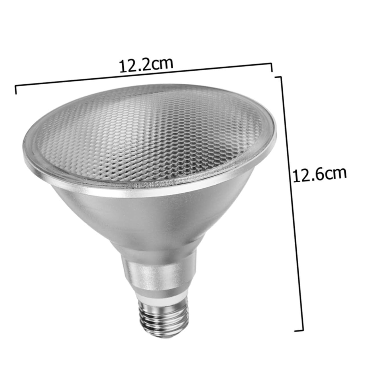 Bombilla de Foco LED Par38 20w Regulable con Mando a Distancia, Cambio de Color Rgbw, Aluminio Resistente y Brillo Ajustable para Restaurantes y Museos