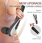 Massager personnel rechargeable à main pour tissus profonds, pour les muscles, le dos, le cou - Massager électrique sans fil pour le corps, cadeau pour femmes