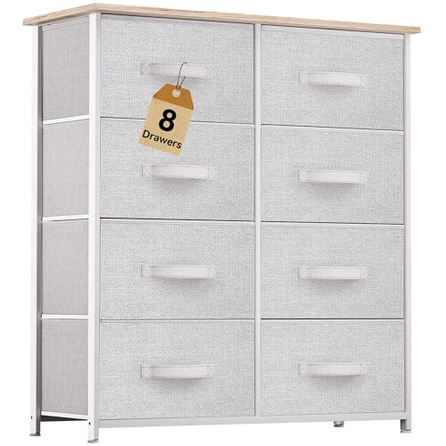 YITAHOME 8 Drawers Dresser - Fabric Storage Tower, Organizer Unit