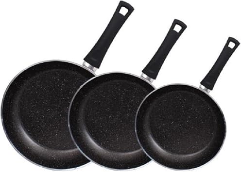 Mehtap 3Lü Granit Tava Seti 18-22-26Cm