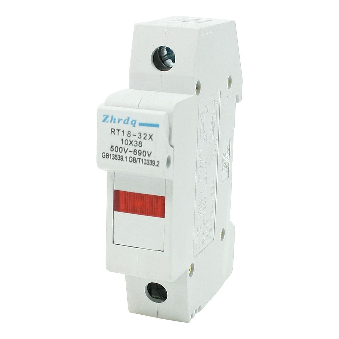 Base Portafusibles RT18-32X CA 380 V 32 A, 1 Polo, 10 X 38 Mm, Montaje