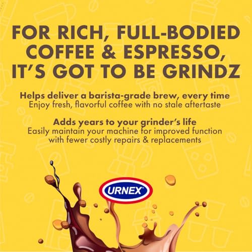 Urnex Grindz Professional Coffee Grinder Cleaning Tablets - 430 Grams - All Natural Food Safe Gluten Free - Cleans Burr and Casing - Help Extend Life of Your Grinder by Urnex - Image 7