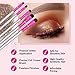Eyeshadow Brush Glitter Makeup Brushes For Pressed Eye Shadow Loose Glitters Eyelids Cut Crease Blending Primer Lids Creases Clean Matte Eyeliner Stencils Pencil Liquid Liner Waterproof Gel Stamp Pen