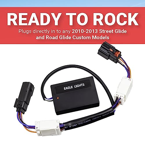 Eagle Equalizer Plug And Play Load Equalizer And Stabilizer For 2010-2013 Harley Davidson Motorcycle Street Glide And Road Glide Led Turn Signals #TOP1