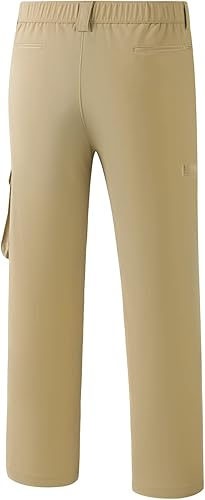 Miniatura 2 de BASSDASH Pantalones cargo de pesca para hombre, resistentes al agua, de secado rápido, ligeros, UPF 50+ para senderismo al aire libre, pantalones de
