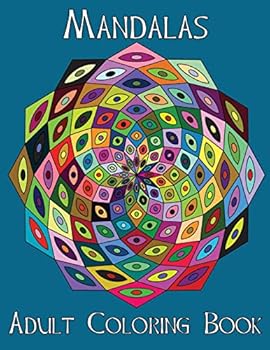 Paperback Adult Coloring Books: Mandalas Book