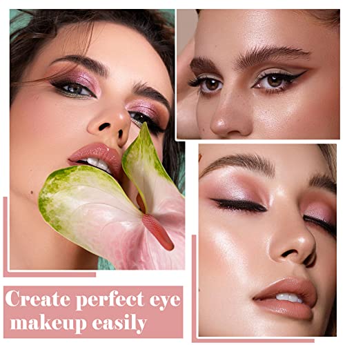 Zhishudl 10 Colors Matte Nude Eyeshadow Palette Shimmer Glitter Eye Shadow Palette Makeup,Long Lasting High Pigment Eye Shadow,Naturing-Looking,Make Up Palettes For Women -03 Rose Pink #TOP4