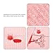 125Pcs Disposable Clean Pad Tattoo Table Covers - Pink