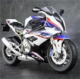 miniaturas de motos honda cbx 750 Moto De Juguete Iluminada, Modelo En Miniatura De Metal Fundido A Presión A Escala 1/9, Regalo De Colección Para BMW S1000RR S 1000RR S1000 RR
