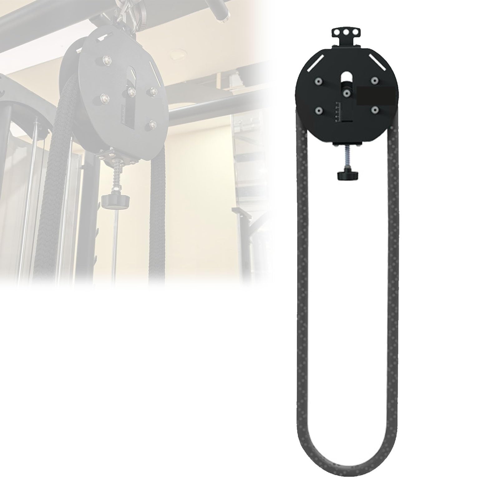 Máquina de Cuerda sin Fin for Gimnasio en casa, máquina de poleas de Cable, Sistema de poleas de Cable portátil, máquinas de poleas de Cable, Herramienta de Entrenamiento de Cuerpo Completo