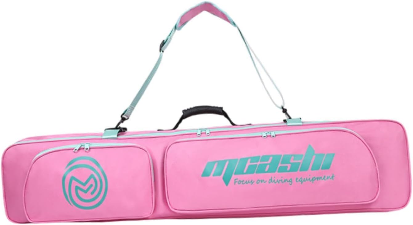 Long Fins Bag Scuba Diving Gear Storage Easy Carry with Shoulder Strap Handbag Tote for Spearfishing Snorkel Freediving Beach