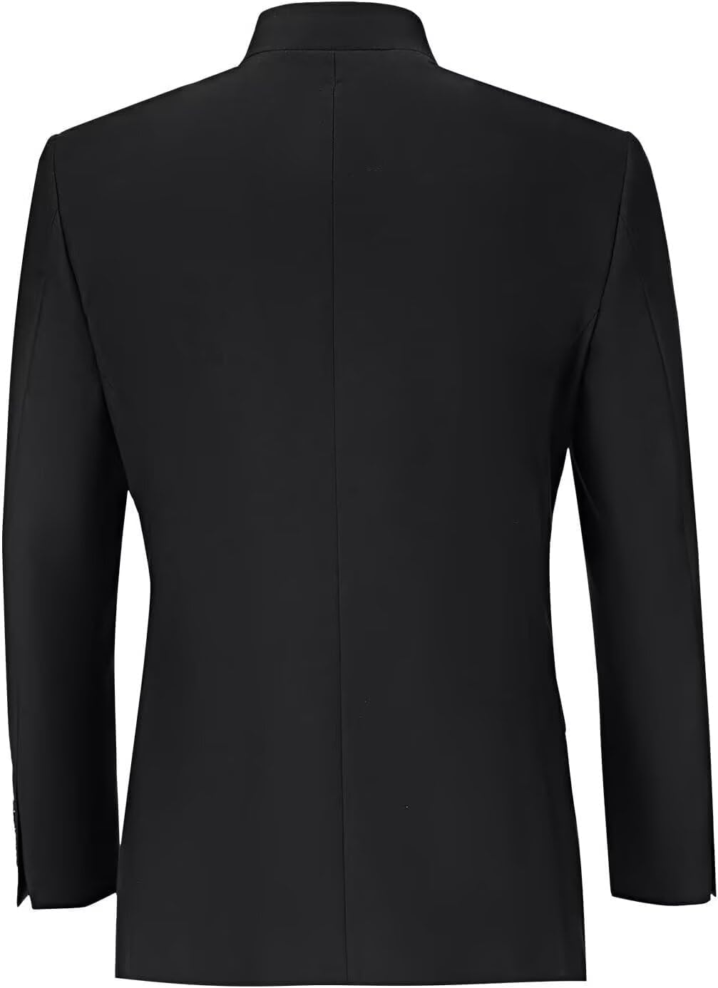 Men Suits 2 Piece Slim Fit Chinese Tunic Suits Stand Mandarin Collar Suit for Men Jacket Pant Set