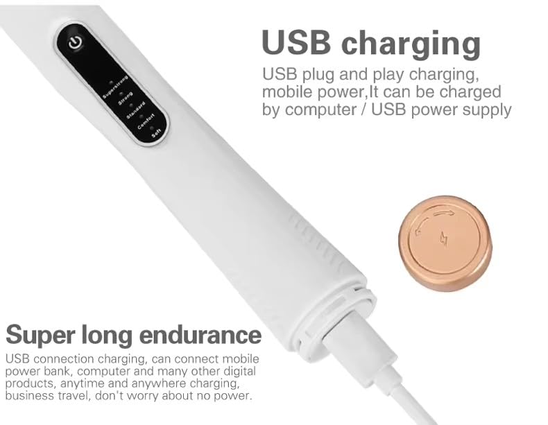 Image of Dog Teeth Cleaning Kit, Rechargeable Pet Oral Care Tool for Dogs & Cats, 5 Cleaning Modes, USB-C Rechargeable, IPX6 Waterproof, Portable Dental Care Kit for Daily Teeth Cleaning