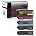 Produktbild Logic-Seek 5 Toner kompatibel für Brother HL-L8250cdn, HL-L8350cdw, MFC-L8650cdw - Schwarz je 4.000 Seiten, Color je 3.500 Seiten