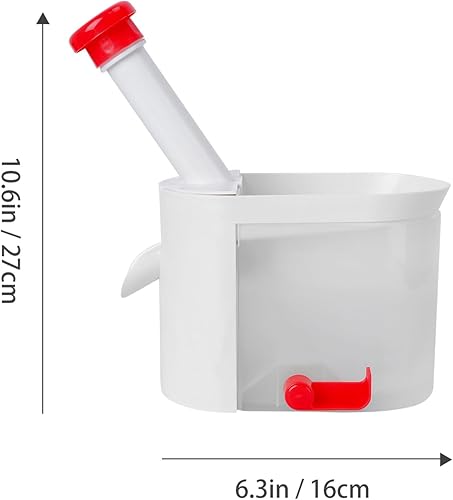 Miniatura 2 de Hemoton Descarador de cereza con herramienta removedor de contenedores, removedor de núcleo de fruta, accesorios de cocina