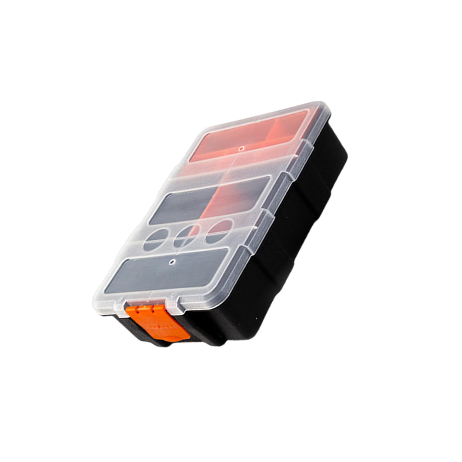 Maxtonser Small Parts Organisers Hardware Storage Box with Lid Hardware Organizers Box Screws Sorting Box for Screws and Nails