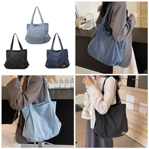 Sac à bandoulière en denim grand format fini le manque d'espace - 2
