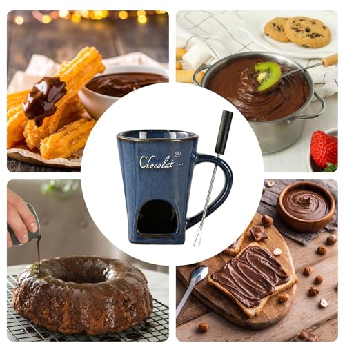 Tasse à Fondue Solution Gain de Place pour Cuisine et Studio - 6