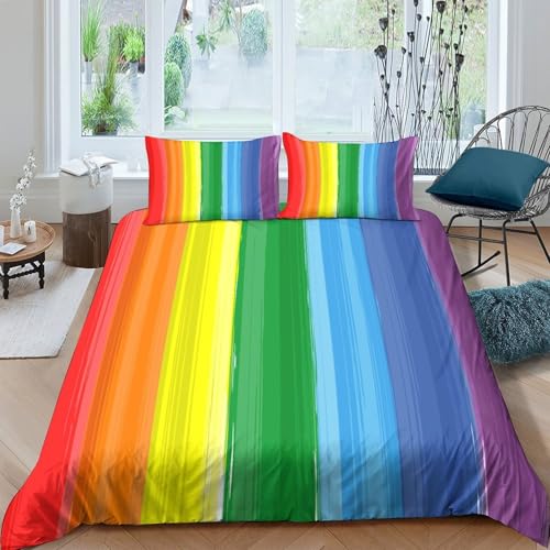 Parure de lit microfibre résistante légère pour couple single 135x200cm - 4