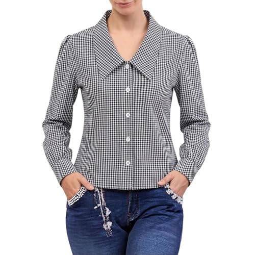 Blouse fluide avec manches bouffantes au tomber impeccable pour femme
