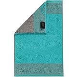Elegantes Design Cawö Home Handtücher Luxury Home Two-Tone 590 türkis - 47 Gästetuch 30x50 cm