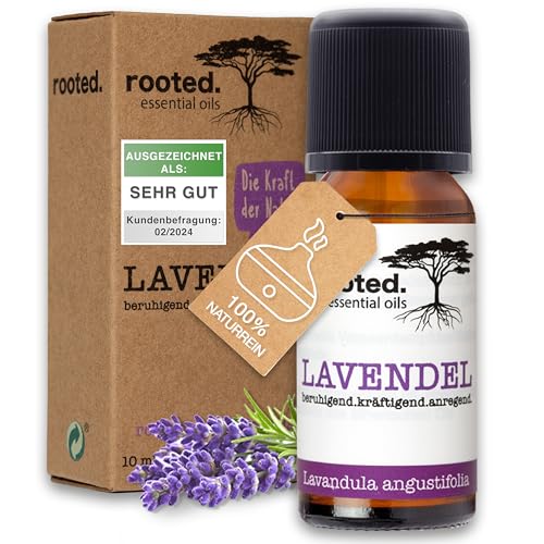 Lavendel Duftsteine Set Mit ätherischem Öl: Natürliche Raumduft Für Mehr Entspannung & Besseren Schlaf