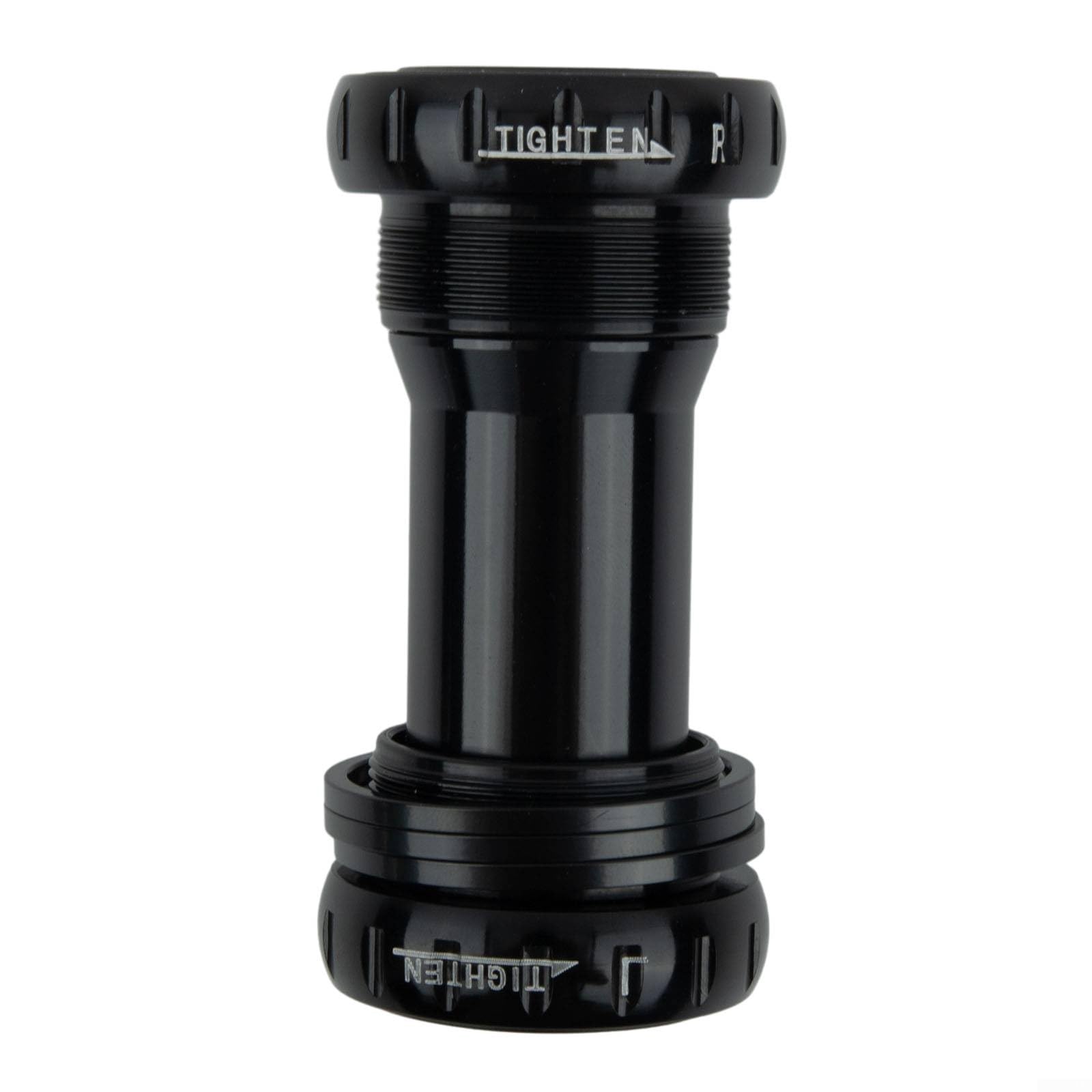 Oniissy Movimento centrale per bicicletta, sistema di cuscinetti in ceramica BB52, larghezza 68-73 mm, struttura in alluminio con diametro interno di 24 mm, per ciclismo (giallo)
