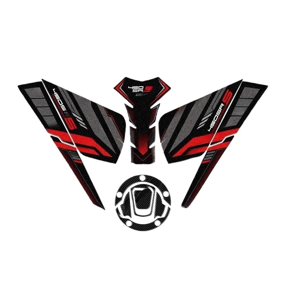 Ensemble d'autocollants pour CF Moto 450SR S évite rayures de veste - 5