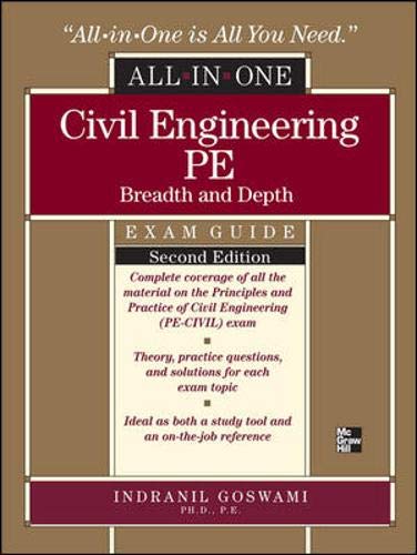 Civil Engineering All-In-One PE Exam Guide: Breadth and Depth, Second Edition