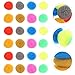 Abaodam 30pcs Non-Scratch Kitchen Dish Scrubbers and Pot Scrubbers Reusable Plastic Steel Wire Cleaning Balls for Household Dishwashing Random Color