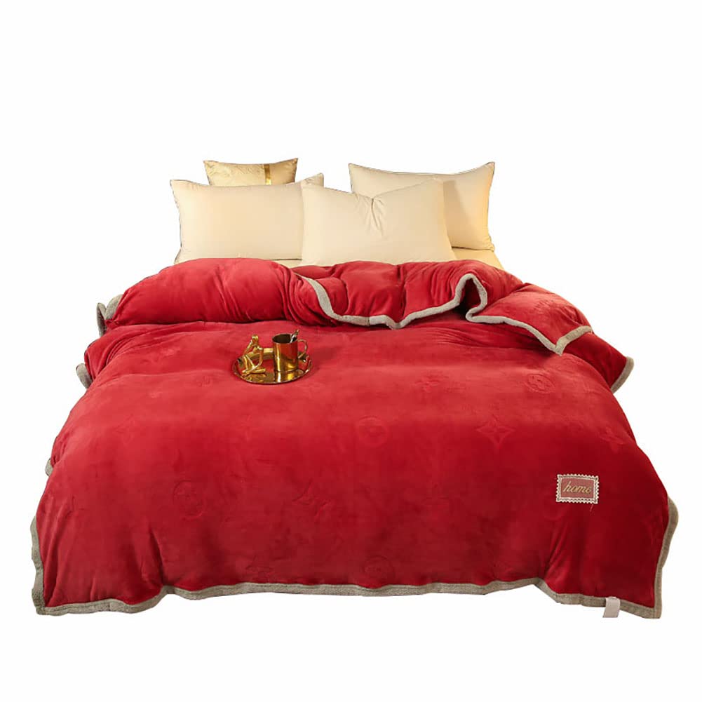 Couverture de couette peluche hiver pour en finir avec le lit froid