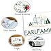 EARLFAMILY 5.1'' for Cute Girl Car Stickers Cartoon Fashionable Decals Scratch-Proof Car Styling Caravan