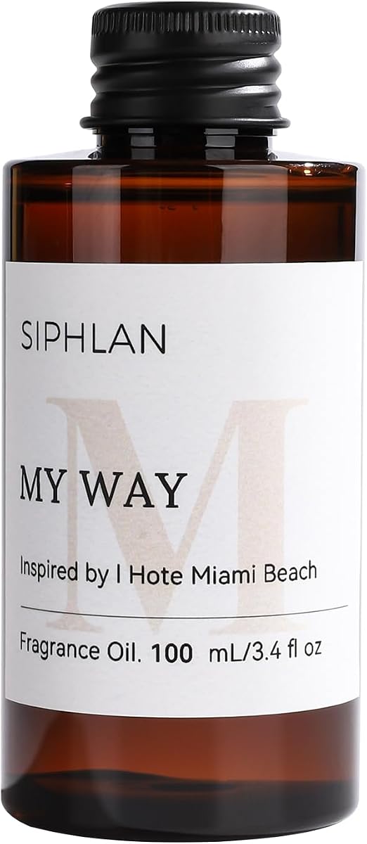 Aceite difusor My Way Hotel Collection – 3.4 fl oz de aceite esencial de aromaterapia de lujo para difusores y difusores sin agua – Fragancia premium para el hogar y la oficina