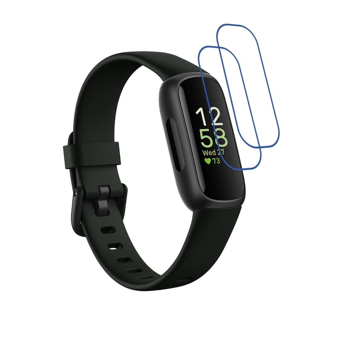 DVTECH® (Pack of 02 Flexible Clear Smartwatch Screen Guard for Fitbit Inspire 3 (Not a Tempered glass) (B0BCGH3M3K) Amazon Price History, Amazon Price Tracker
