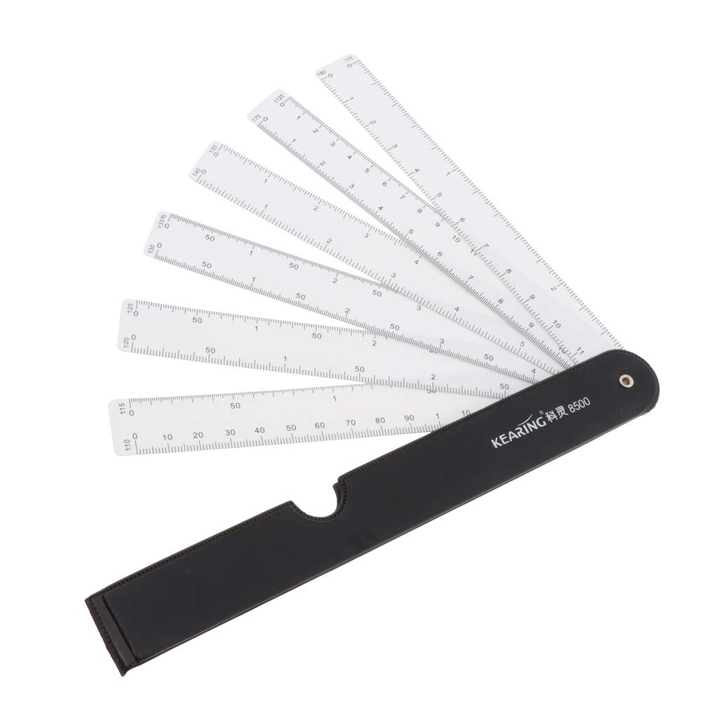 Architect Engineering Scale Ruler Scales Foldable Multi Ratio Ruler 6sizes