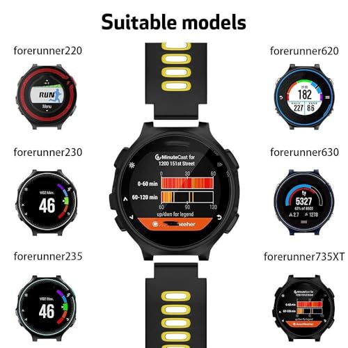 Bracelet silicone SOFT premium pour Forerunner 735XT et Approach S6
