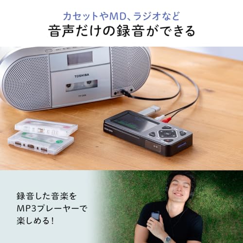 サンワダイレクト ビデオキャプチャー キャプチャーボード PC不要 RCA入力 VHS/8mmビデオテープ 録画 ダビング カセットテープ 録音 デジタル化 SD/USB保存 3.5インチモニター付き 400-MEDI029N