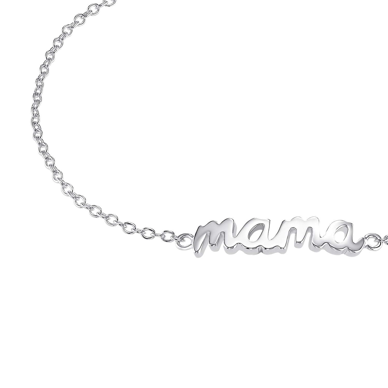 s.Oliver 2034285 Damen Armband Mama Sterling-Silber 925 Silber 20 cm