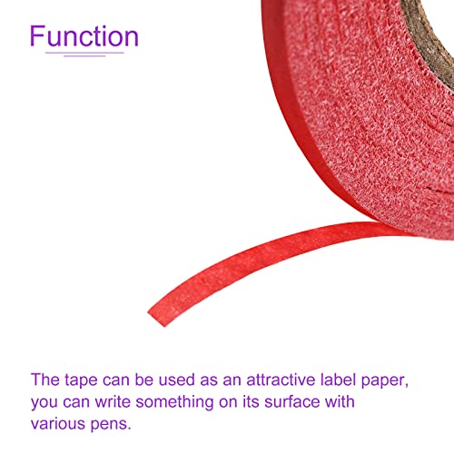 Image of DMiotech 7Pcs 0.2 inch x 21 Yards Masking Tape Painters Tape Rolls for Crafts, Labeling, DIY Decorative 7 Colors