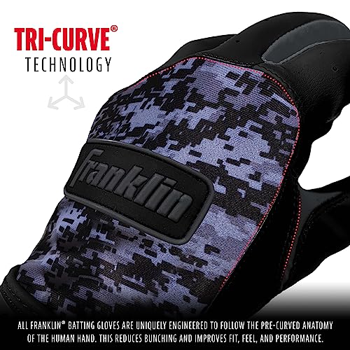 Image of Franklin Adult MLB Digitek Batting Gloves