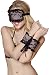 Amilia Sexy Lingerie Lace Blindfold Eye Mask Role Play Handcuff Fancy Costume