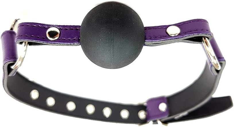 Rouge Garments One Size Purple Ball Gag