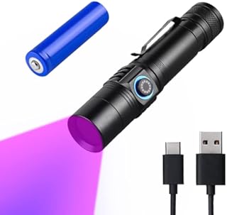 I0DO Rechargeable Blood Tracking Light for Hunting Deer Blood Trail Spotting Detection Flashlight,Blood Finding Light